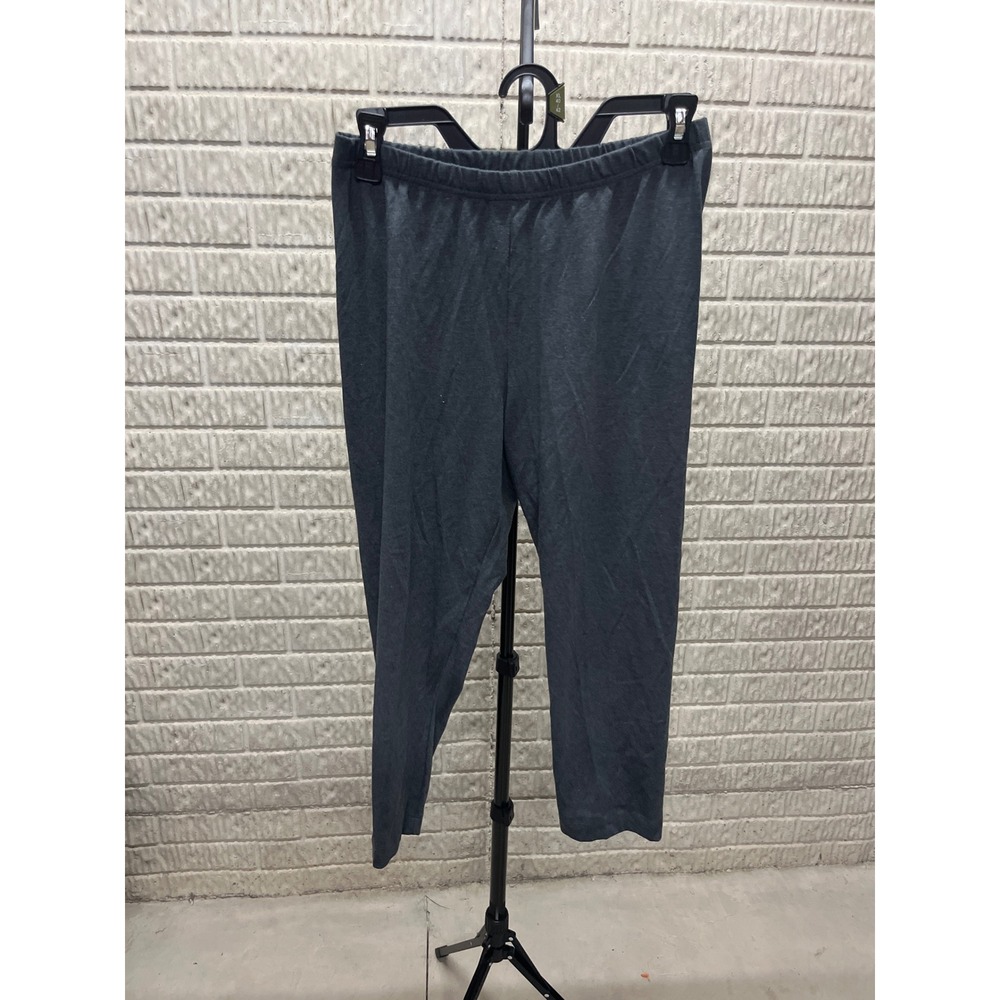 Old Navy Womens Charcoal Heather Gray High Rise Cotton Blend‎ Leggings Size L